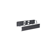 ICC ICCMSCMPK2 Cable Management Metal Interbay Panel & Cover, 2U