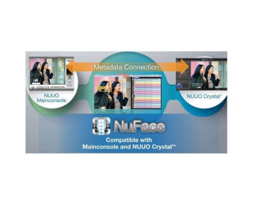 NUUO NuFace-P 16 16 ch Nuface license package for Main console/Crystal