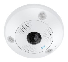 ENS SIPSFCMS-13-E 12 Megapixel Network Fisheye Security Camera, 1.29mm Lens