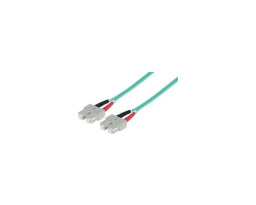 Intellinet 751070 Fiber Optic Patch Cable, Duplex, Multimode