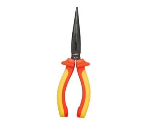 Eclipse Tools 902-207 1000V Insulated Long-nosed Pliers - 7-3/4