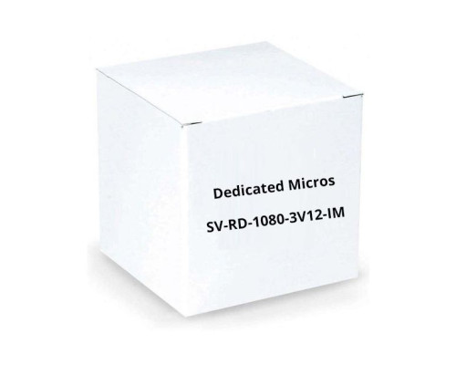 Dedicated Micros SV-RD-1080-3V12-IM 6 Megapixel Fisheye Camera