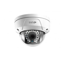 InVid ULT-P4DRIR4N 4 Megapixel Network IR Outdoor Dome Camera, 4mm Lens