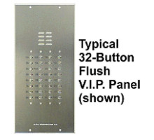 Alpha VI402-180 180 Buttons VIP Panel Flush With No Directory