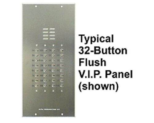 Alpha VI402-180 180 Buttons VIP Panel Flush With No Directory