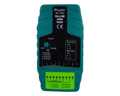 Eclipse Tools MT-7063 PoE & LAN Cable Tester