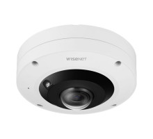 Hanwha Vision XNF-9013RV X series 12 Megapixel Sensor AI IR 360° Outdoor Fisheye Camera with 1.08mm Lens