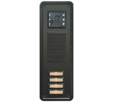 Alpha TTVM4B 4 Button Video Panel-Brown-Flush