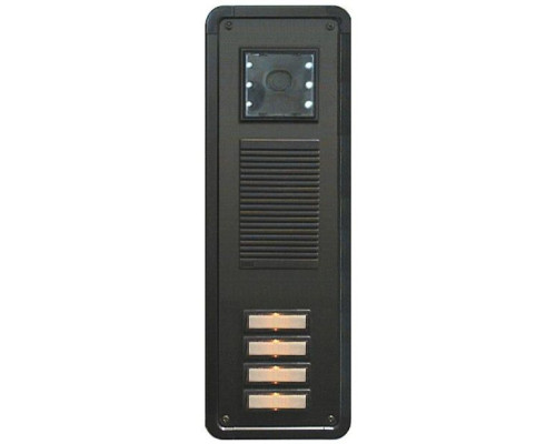 Alpha TTVM4B 4 Button Video Panel-Brown-Flush