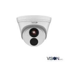 InVid VIS-P4TXIR28LC 4 Megapixel Day/Night Outdoor IR Turret Camera, 2.8mm Lens