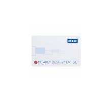 HID 3700CPGGMN 370 iCLASS-SE MIFARE DESFire EV1 Smart Cards, Standard PVC, 8K Bytes Memory