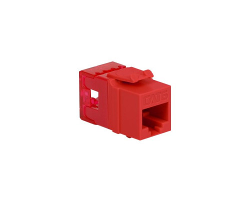 ICC IC1078F6RD HD CAT 6 Keystone Jack, Red