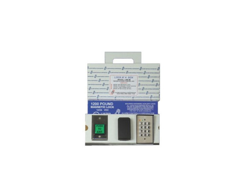 Alarm Controls LNB-12-SREX 1200 lbs Lock N' A Box with Digital Keypad, Power Supply and TS-2