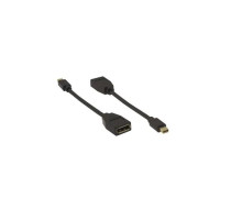 Kramer AD-MDP-DPF Mini DisplayPort Male to DisplayPort Female Adapter