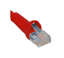 ICC ICPCSJ10RD Molded Boot Patch Cord, Red, 10 Ft.