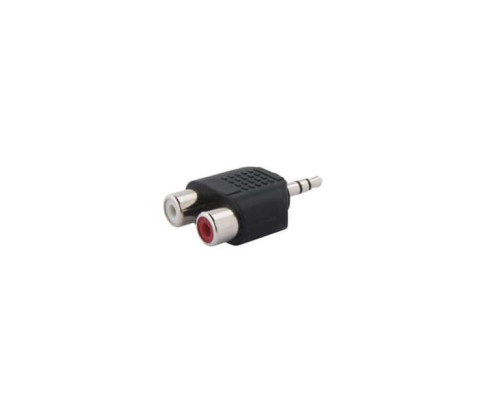 Kramer AD-A35M-2RF 3.5mm Male to 2 RCA Female Adapter