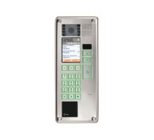 Urmet 1083-16 Digital Call Module with Keyboard and Display, Elekta Steel, 2 Voice