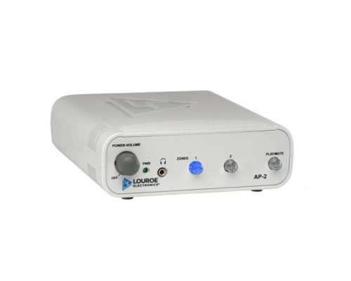 Louroe Electronics LE-432 AP-2 2 Zone Audio Monitoring Base Station