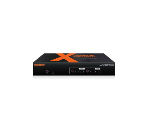 Linear XT-HDMI-MX42-4K18G Xantech HDMI 2.0 4x2 Matrix with Audio Breakout and EDID Management