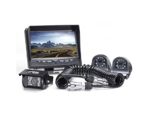 RVS Systems RVS-770616-213-01 620 TVL Backup Camera, Both Side Cameras, 7