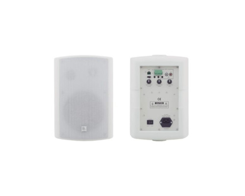 Kramer TAVOR-6-O-PAIR-WHITE 6.5 Inch, On–Wall 2 Way Powered Speakers