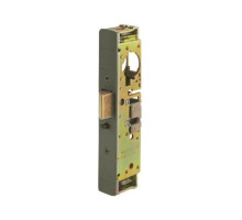 Adams Rite 4911W-36-201-313 Heavy Duty Deadlatch with Radius Faceplate with weatherseal in Dark Bronze