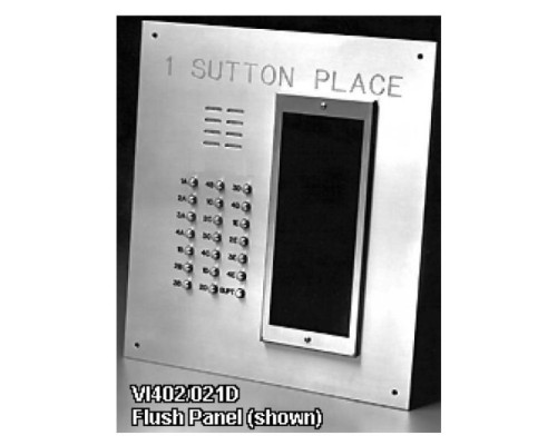 Alpha VI402-225D 225 Buttons VIP Panel Flush With Directory