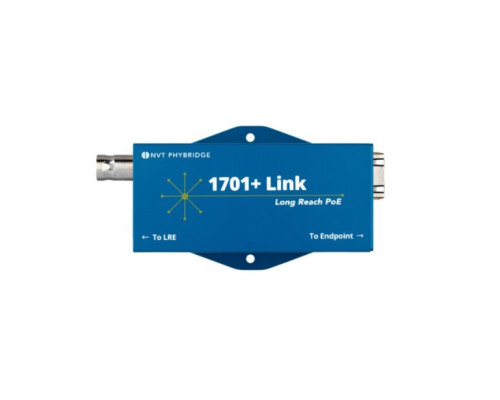 NVT NV-EC1701PLS-LK 1701+ Link, Long Reach PoE++ EoC Adapter