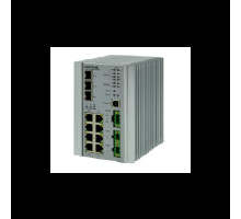 Comnet CNGE3FE8MSPoE-24 Industrially Hardened 11 Port Managed Ethernet Switch, 12-24 VDC Input