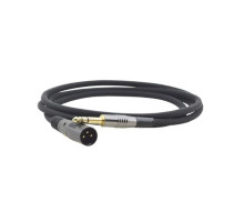 Kramer C-A63M-XLM-25 6.3mm Male to 3 Pin XLR Male Cable, 25 Feet