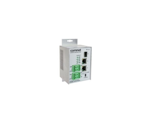 Comnet CNFE3FX1TX2C8RX-M Industrially Hardened 10/100 Mbps 3-Port Intelligent Ethernet Switch