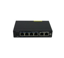 Syncom KA-G6P-60SX 4 Port Industrial Grade Gigabit PoE Switch with 2 Port Gigabit Uplinks