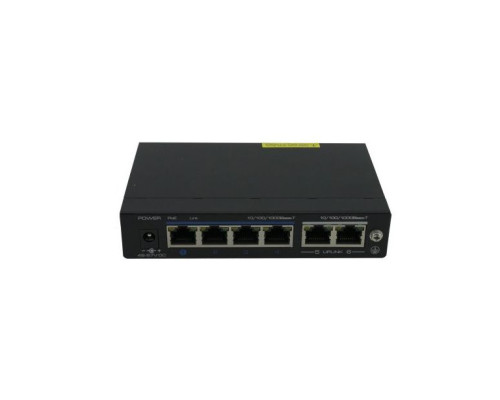 Syncom KA-G6P-60SX 4 Port Industrial Grade Gigabit PoE Switch with 2 Port Gigabit Uplinks