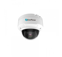 EverFocus EHN1250-S-MIT 2-Megapixel IR & WDR Outdoor Vandal Dome Network Camera 2.8-12mm Lens