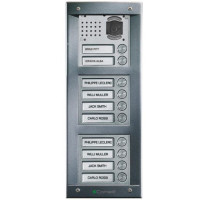 Comelit VV10F Vandalcom Video flush mount 10 button entry panel kit