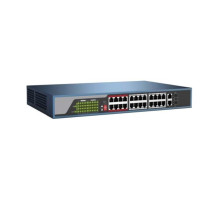 Cantek POE-SW24P-2G-440 24 Port 100Mbps Unmanaged PoE Switch