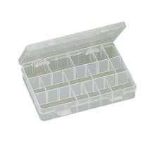 Eclipse Tools 900-041 Plastic Box with dividers 8 X 5.25 X 1.5