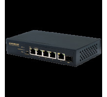 Seco-Larm NS-504UT-GAQ 4-Port Gigabit Unmanaged PoE+ Switch