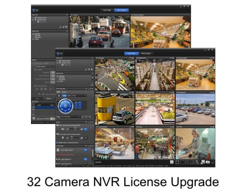 NUUO NT-Titan-UP 32 Electronic IP License for Titan NVR, 32 Cameras