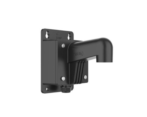 Hikvision WMSB Short Wall Camera Mount with Junction Box, Black