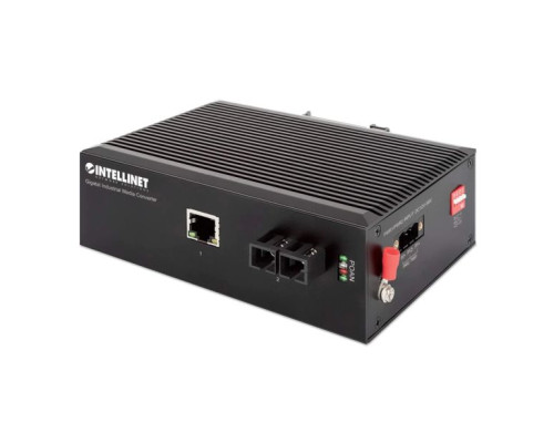 Intellinet 508346 Gigabit Industrial Media Converter