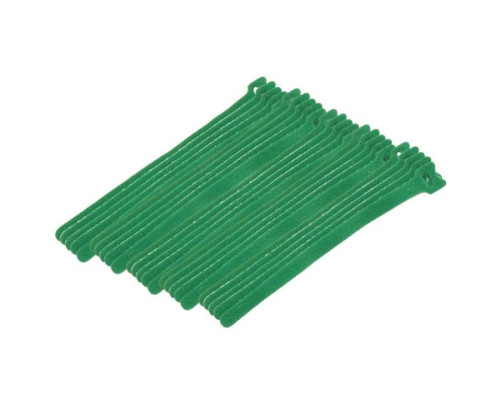 Eclipse Tools 900-098-GN Hook and Loop Cable Ties, 8' Green, 25 PK