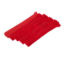 Eclipse Tools 900-098-RD Hook and Loop Cable Ties,  8' Red, 25 PK