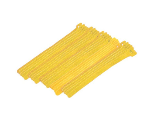 Eclipse Tools 900-098-YL Hook and Loop Cable Ties, 8' Yellow, 25 PK