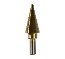 Eclipse Tools 900-188 Step Drill, 3/16' ~ 7/8' 12 Step, Titanium Coated M2 High Speed Steel