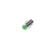 MDY Group 900082G 3 Ghz F81 F Female to Female Coupler Green