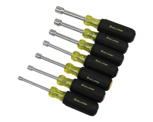 Eclipse Tools 902-552 7 Pc Hollow Shaft Nutdriver Set