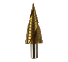 Eclipse Tools 902-585 Step Drill, 5/32' ~ 1-3/16' 14 Step Self-Starting, Titanium Coated M2 High Speed Steel