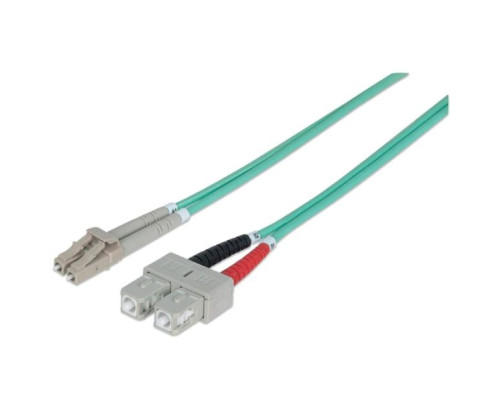 Intellinet 751094 Fiber Optic Patch Cable, Duplex, Multimode