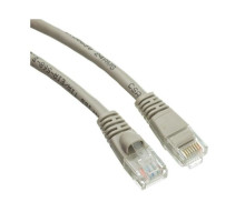 MDY Group 907143 Network CAT 6, Patch Cable RJ-45 for LAN/Ethernet/Modem, Gray, 1.5 Feet